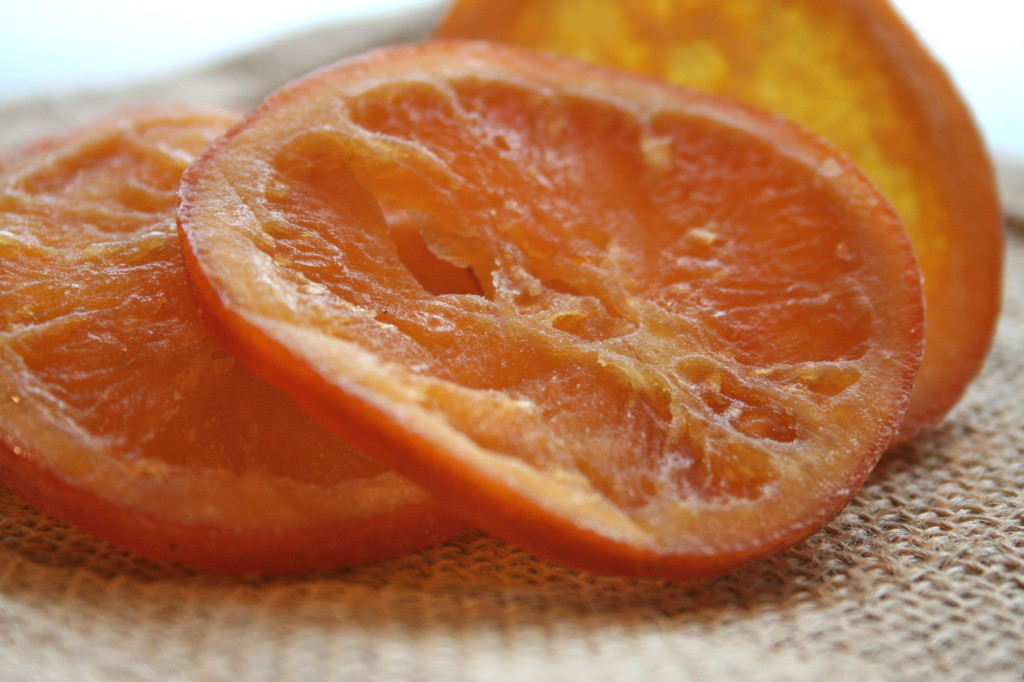 Dried orange slices