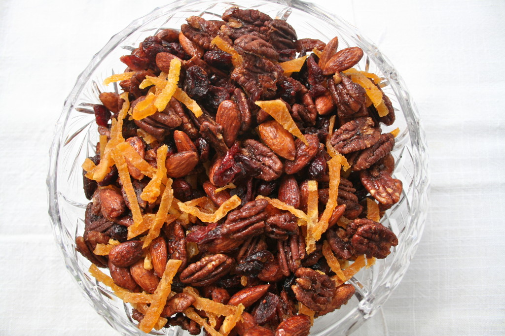 Orange Cranberry Spiced Nuts