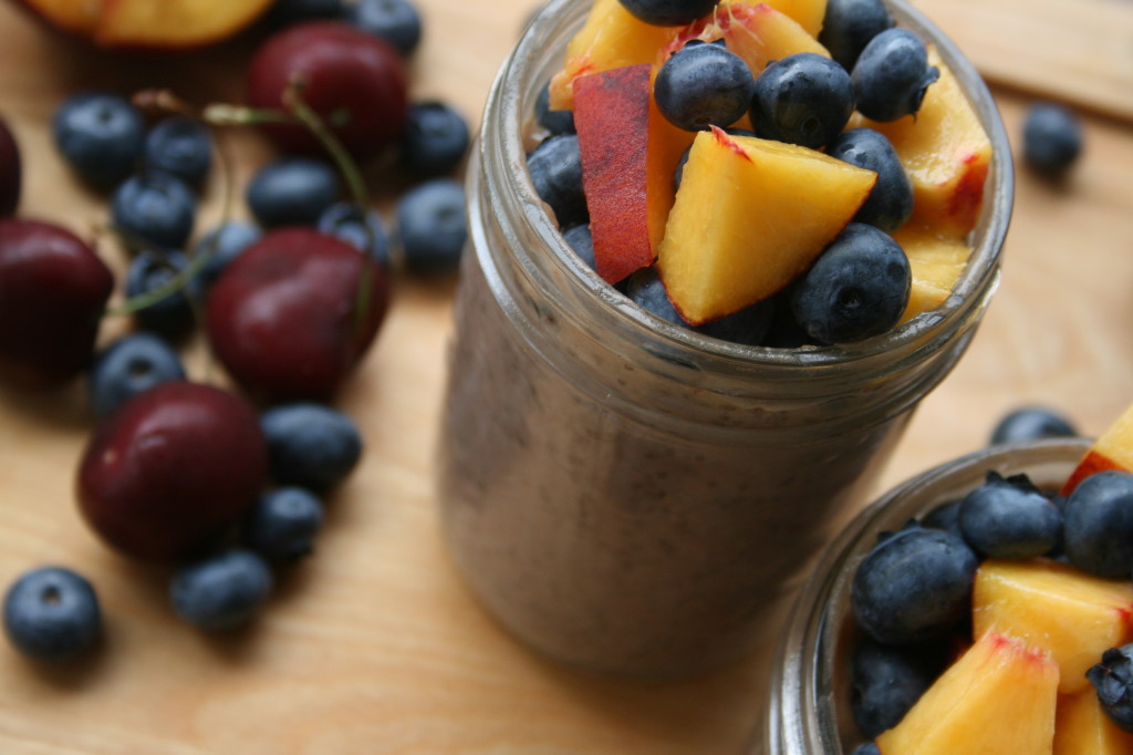 Cherry Smoothie Chia Pudding