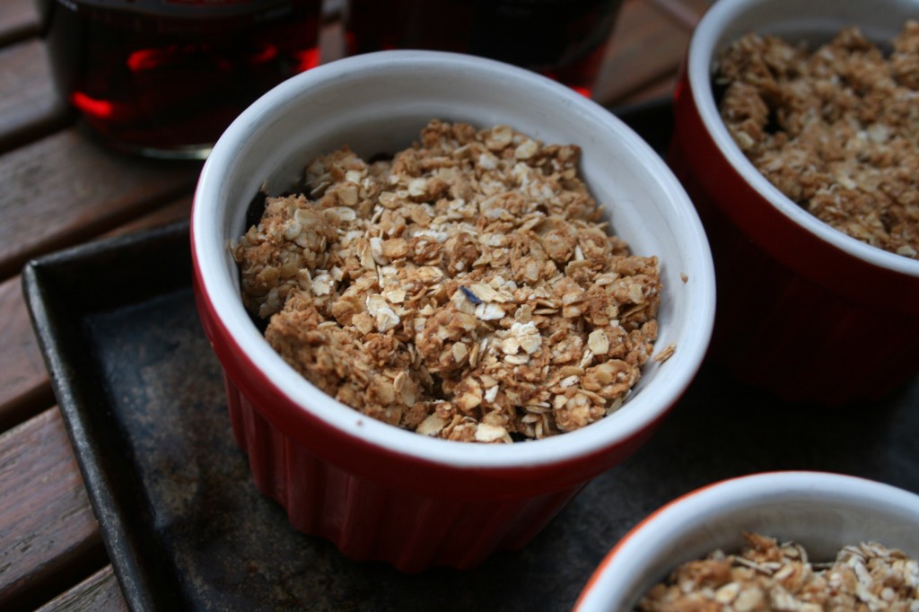 Blueberry Cashew Crisp