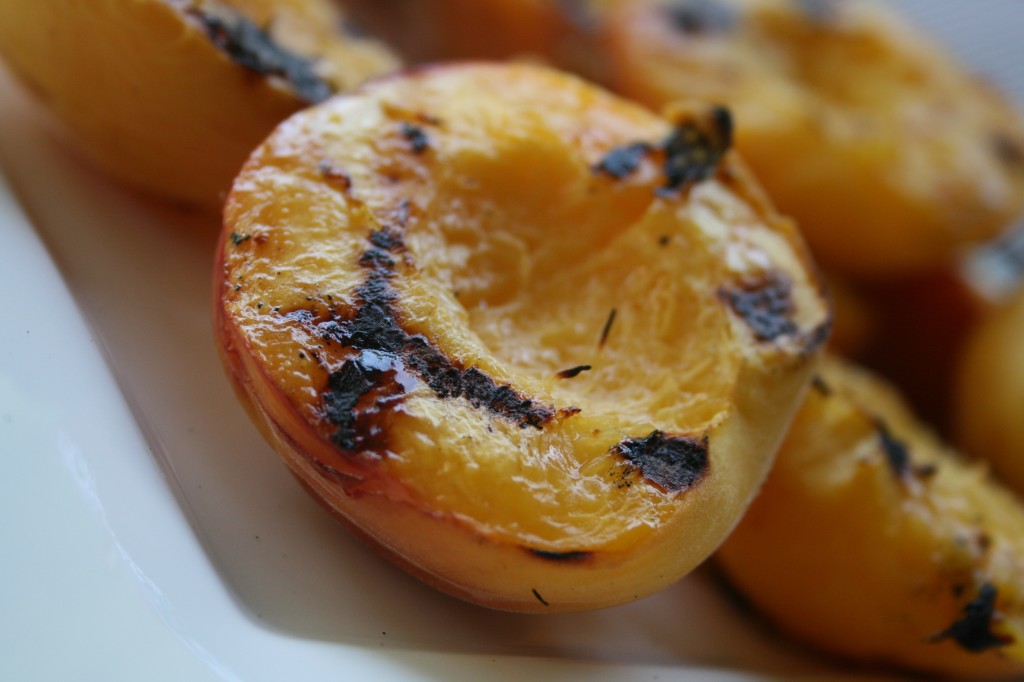 Grilled Peaches 