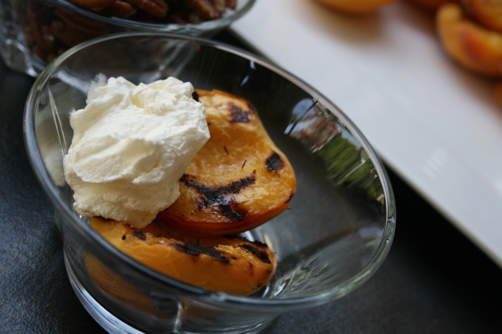 Grilled Peaches 