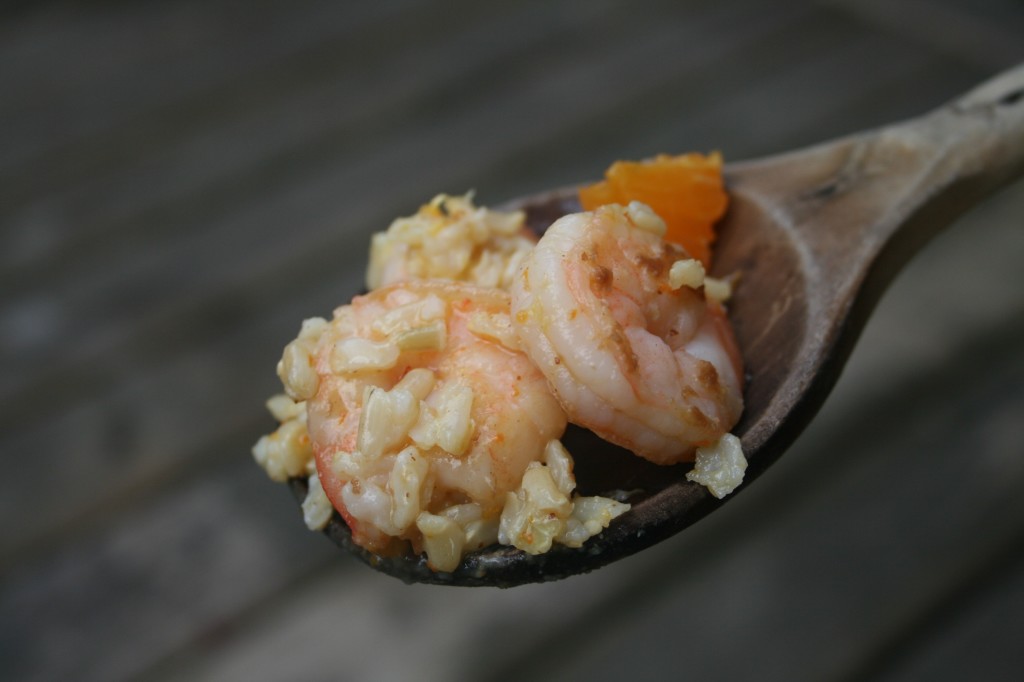 Prawn Lettuce Cups with Mimosa Vinaigrette