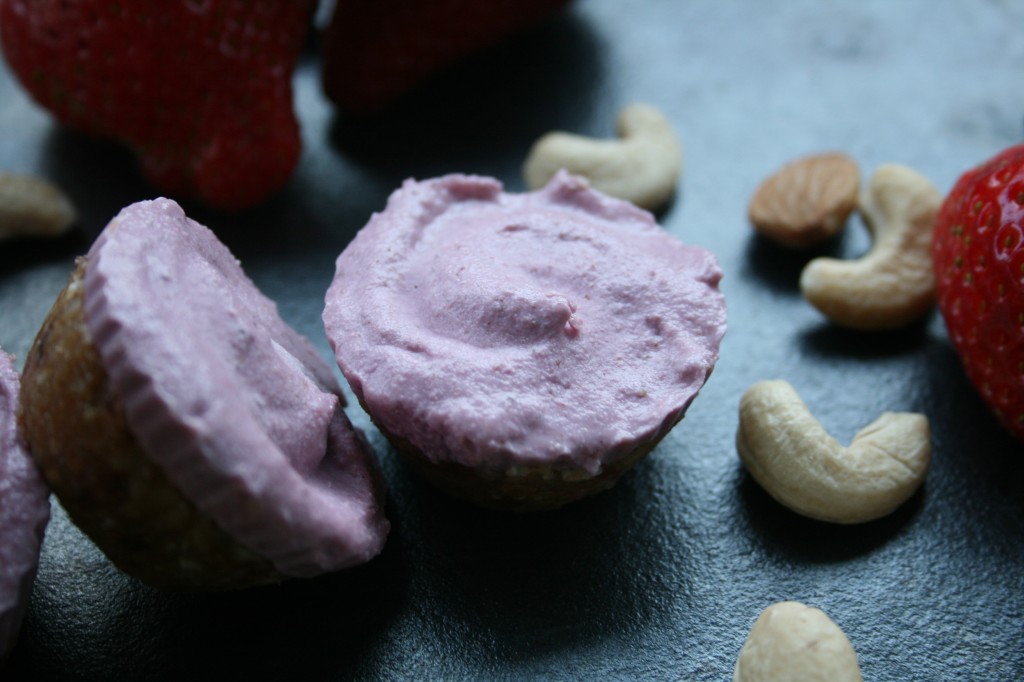 Creamy Strawberry Lime Tarts