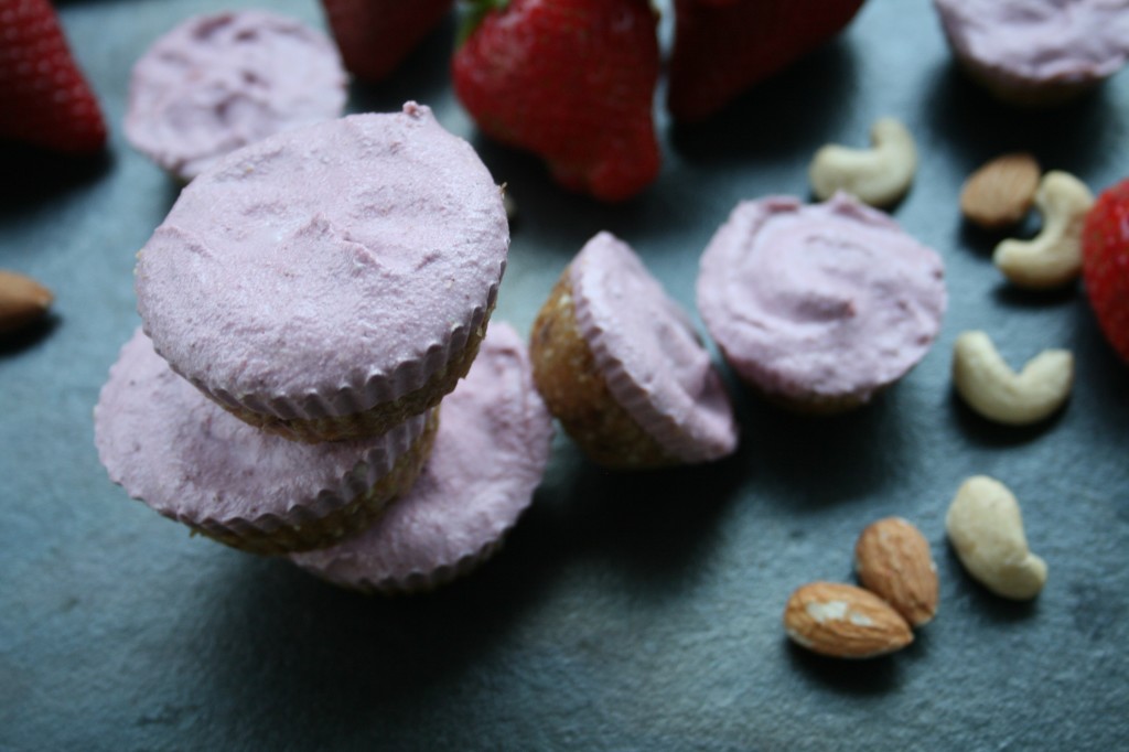 Creamy Strawberry Lime Tarts