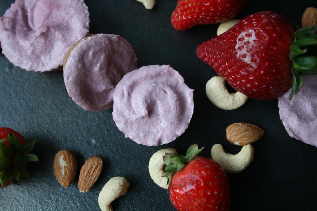 Creamy Strawberry Lime Tarts
