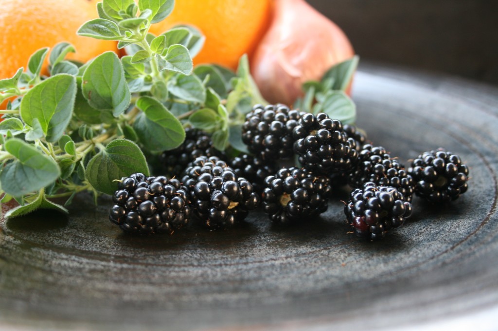 Blackberry Orange Mango Roast Chicken