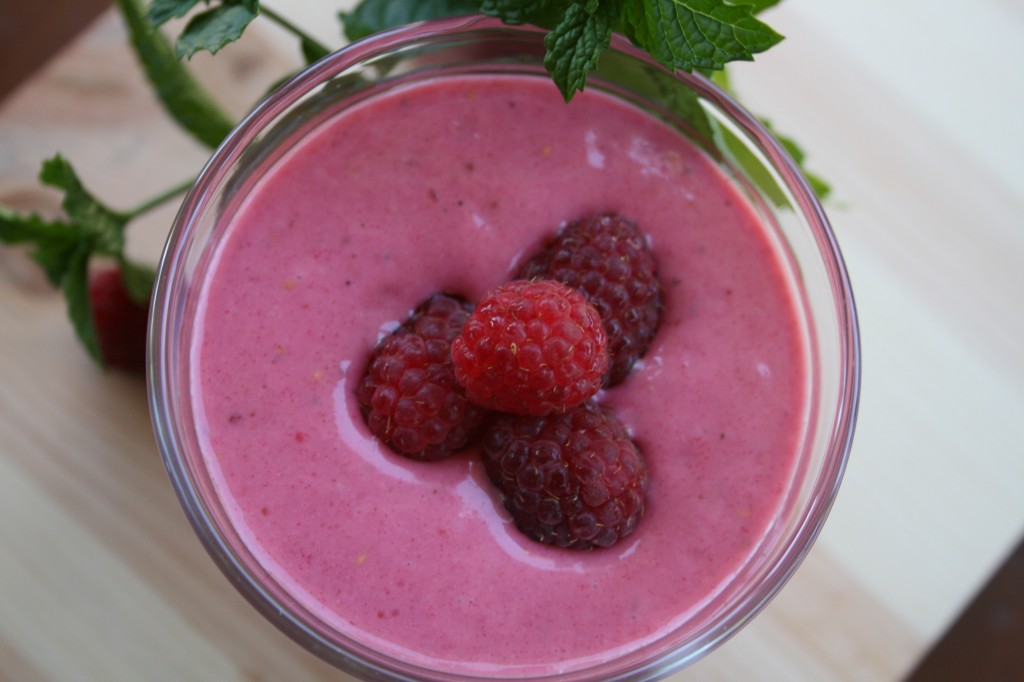 Raspberry Kefir Smoothie