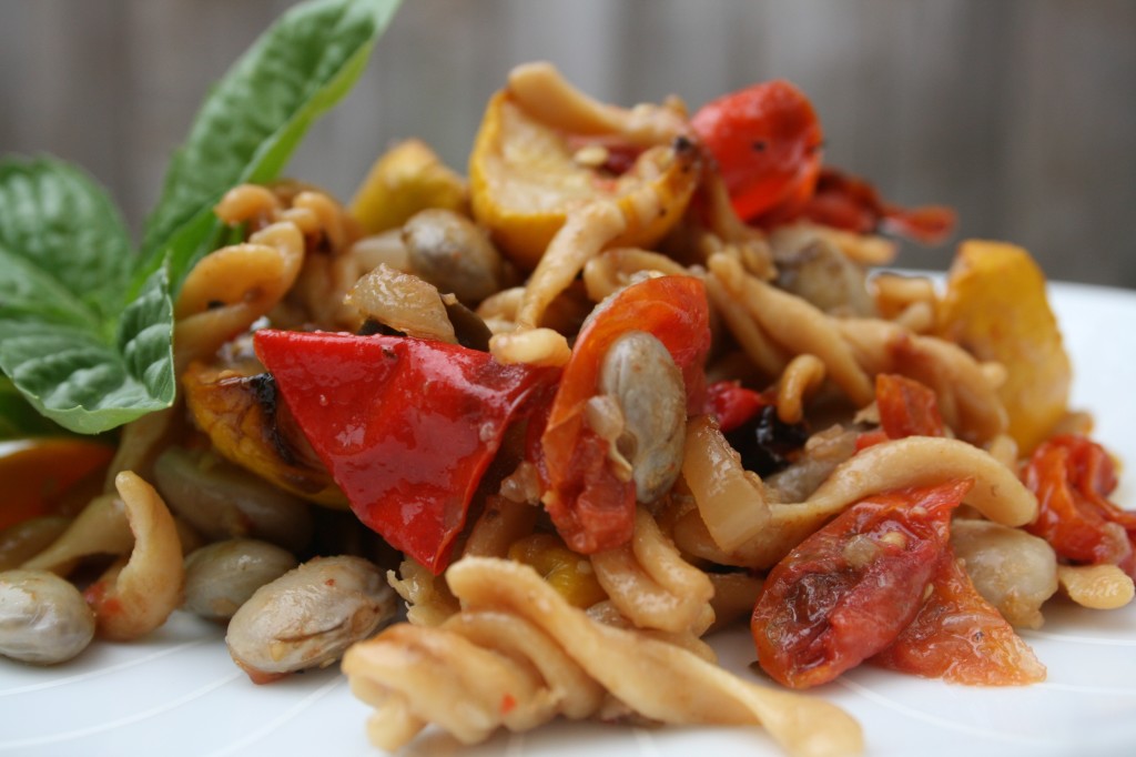 Roasted Summer Vegetable Pasta Salad