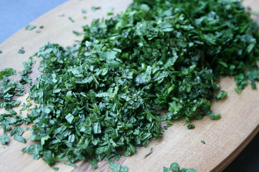 Chopped fresh herbs