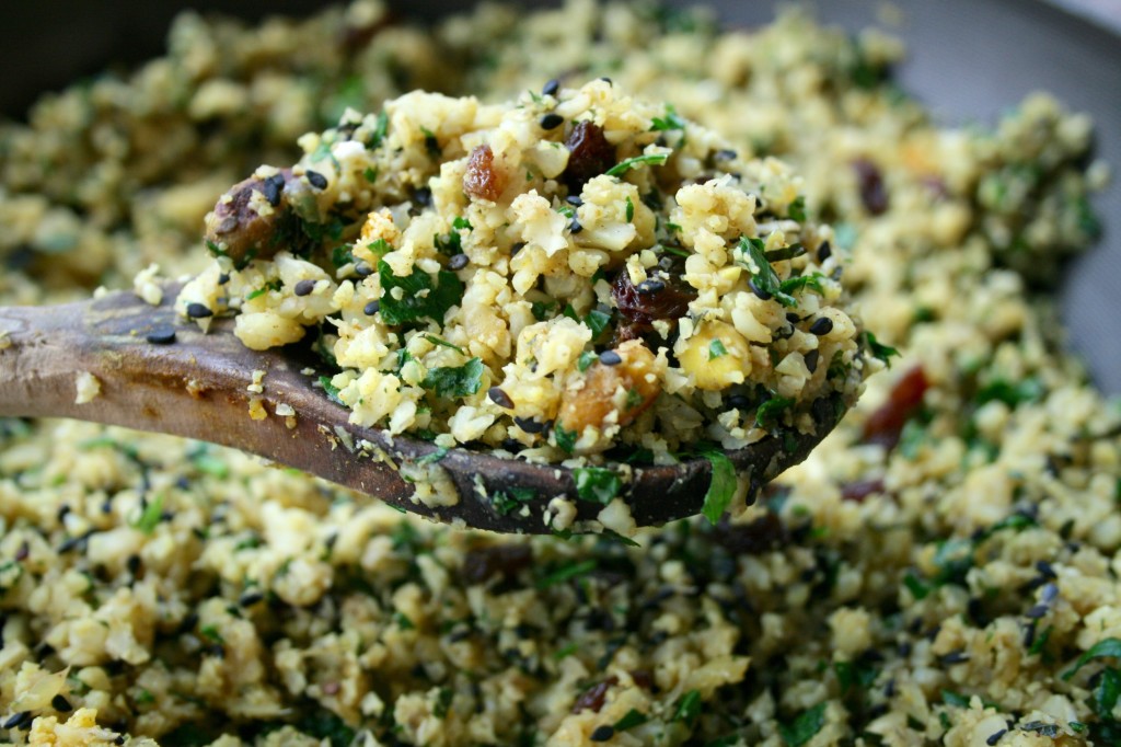 Moroccan Spiced Cauliflower Couscous 