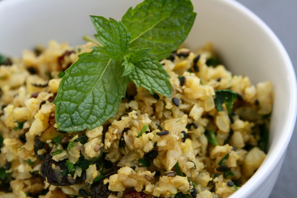 Moroccan Spiced Cauliflower Couscous 