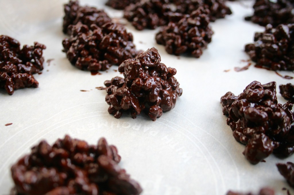 Chocolate Cherry Pecan Stacks