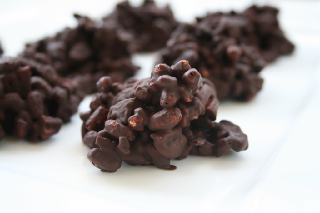 Chocolate Cherry Pecan Stacks