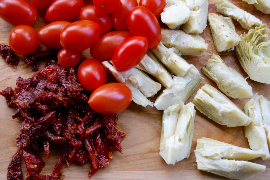 Tomato Artichoke Frittata