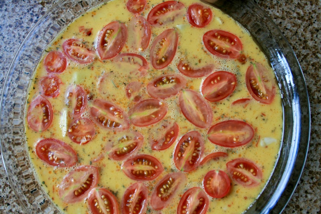 Tomato Artichoke Frittata