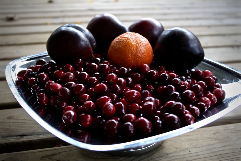 Cranberry Plum Sauce