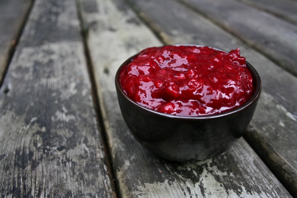 Cranberry Plum Sauce
