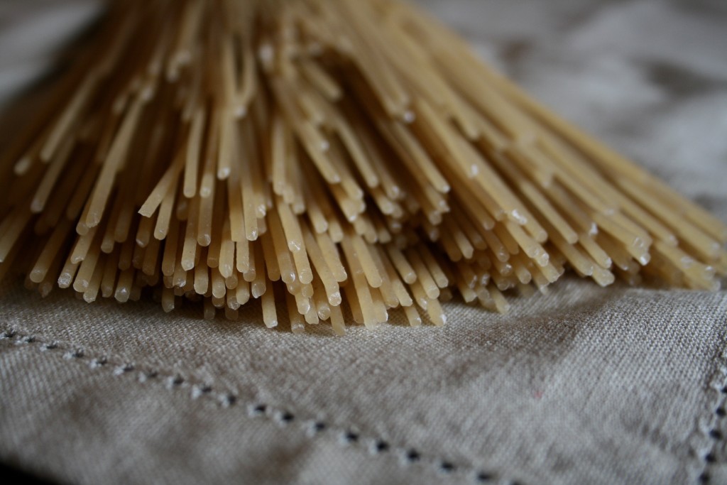 Brown rice spaghetti