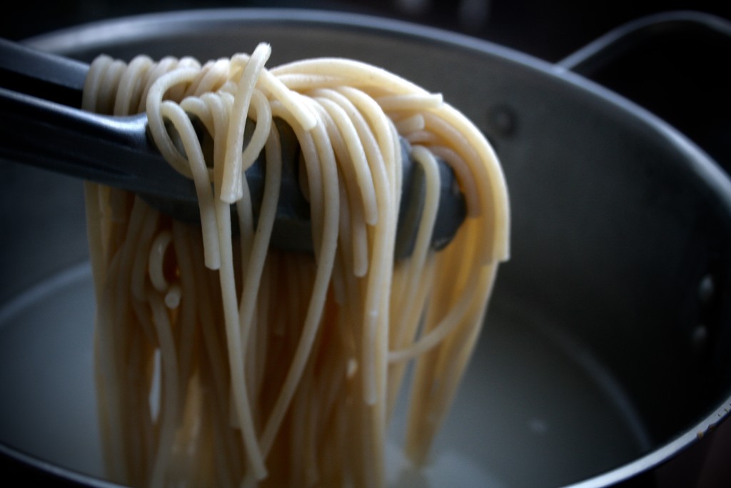 Brown rice spaghetti