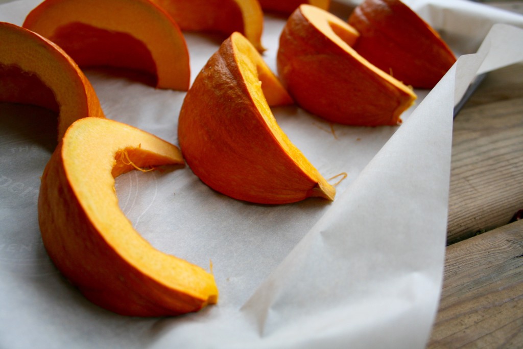 Roasting sugar pumpkin
