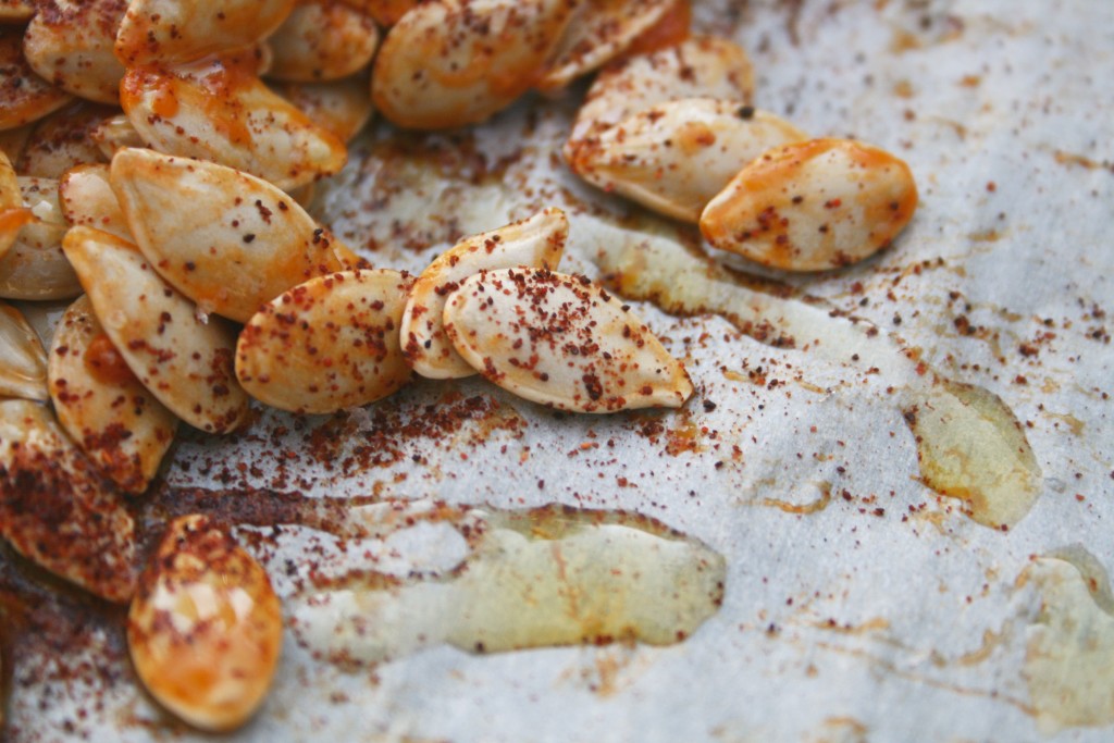 Roasted Chipotle Pumpkin Seeds