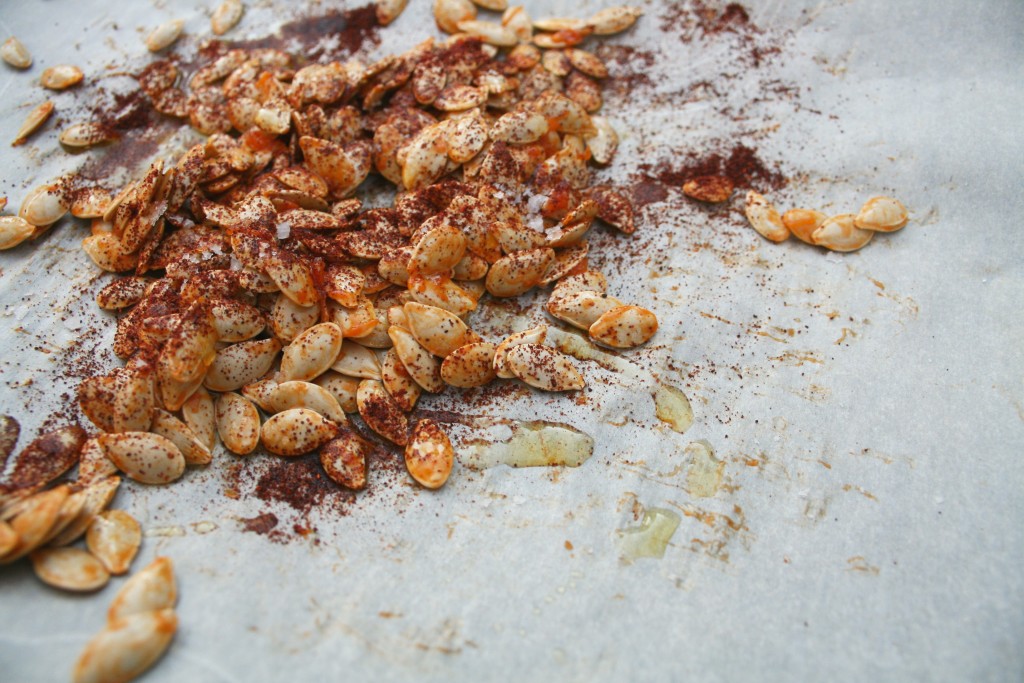 Roasted Chipotle Pumpkin Seeds