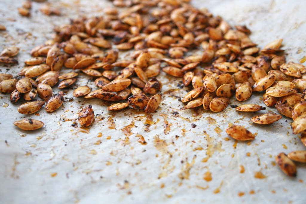 Roasted Chipotle Pumpkin Seeds