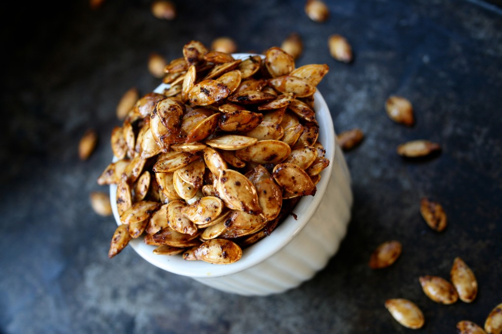 Roasted Chipotle Pumpkin Seeds