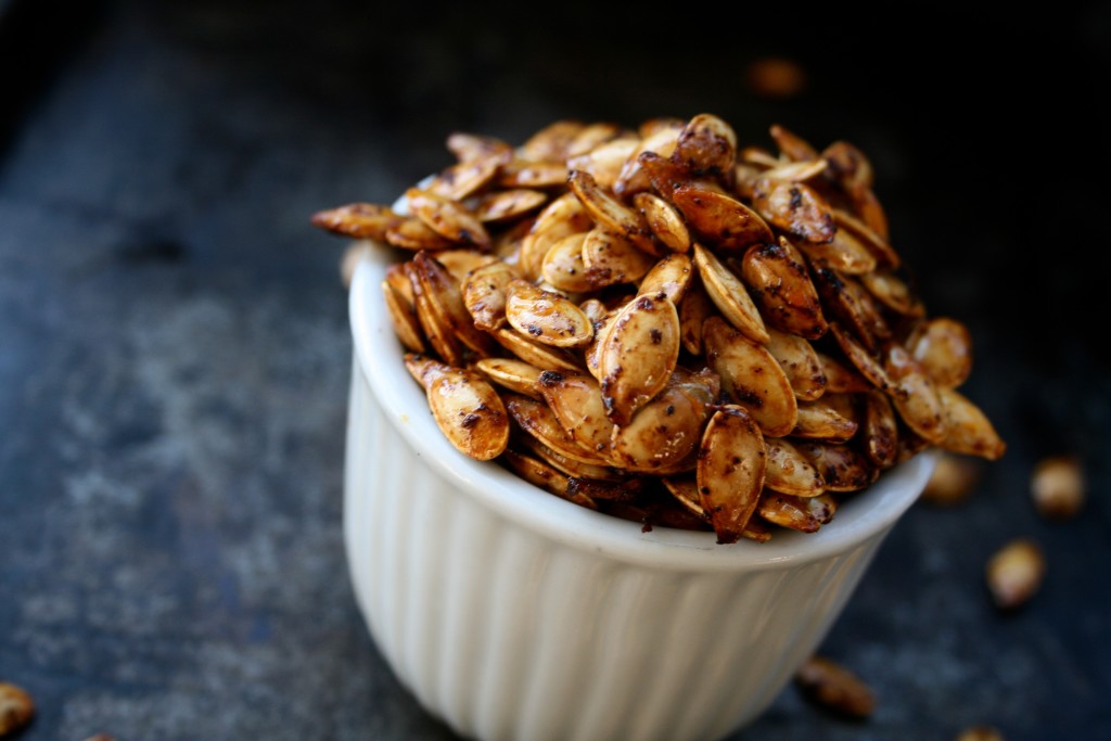 Roasted Chipotle Pumpkin Seeds