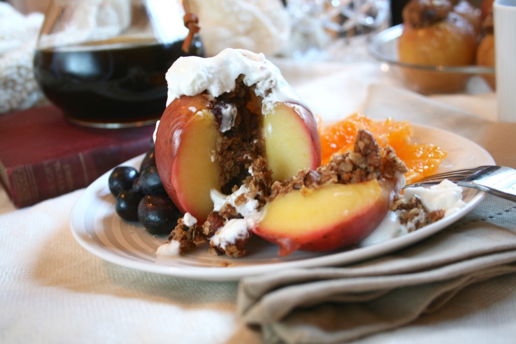 Granola Baked Apples