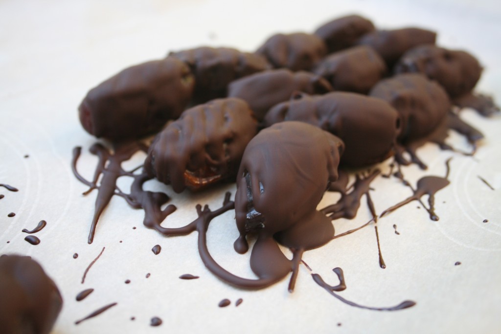 Vanilla Maple Pecan Stuffed Dates