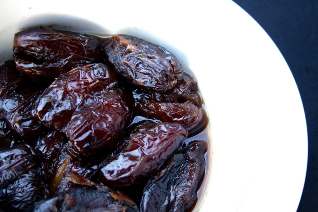 Rum soaked dates