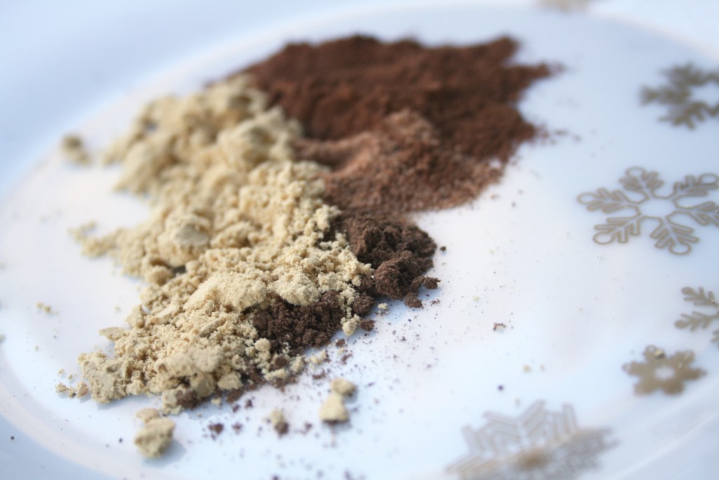 Ginger, cinnamon, nutmeg and allspice