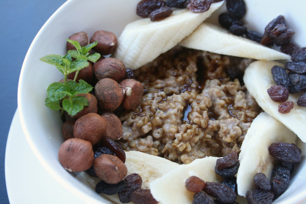 Gingerbread Steel Cut Oats