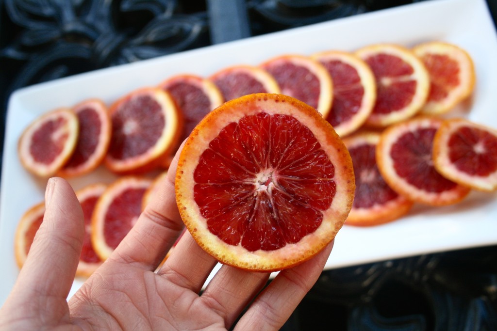 Blood oranges