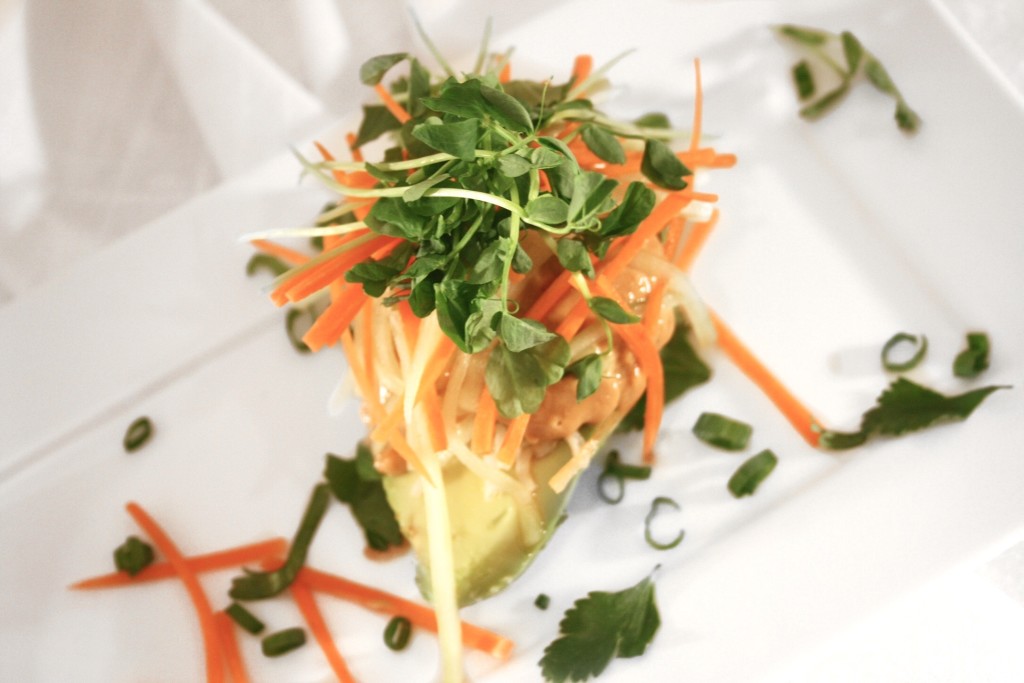 Thai Salad Stuffed Avocado