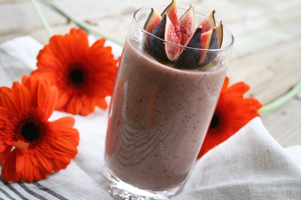 Peanut Butter Banana Fig Smoothie