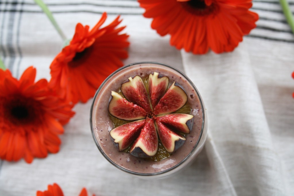 Peanut Butter Banana Fig Smoothie