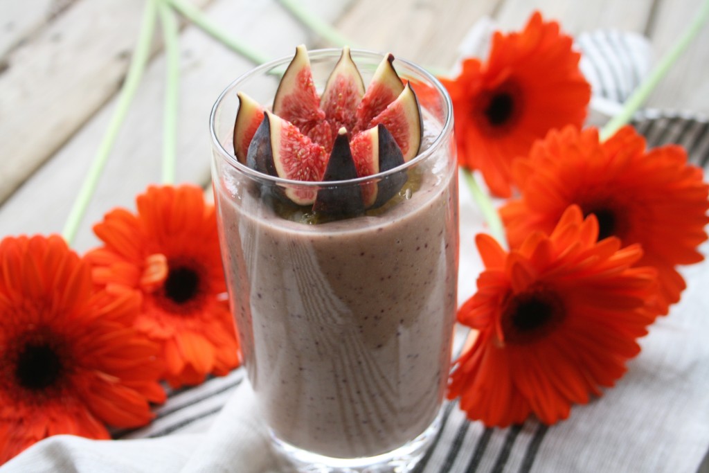 Peanut Butter Banana Fig Smoothie