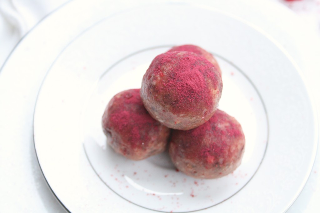 Strawberry Power Balls