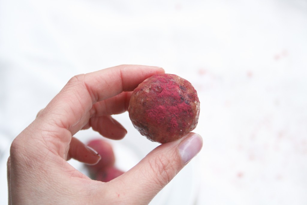 Strawberry Power Balls