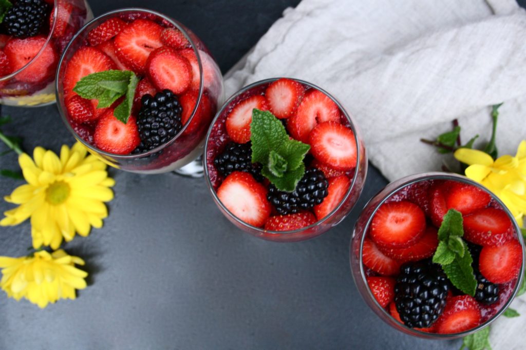 Berry Chia Pudding Parfaits
