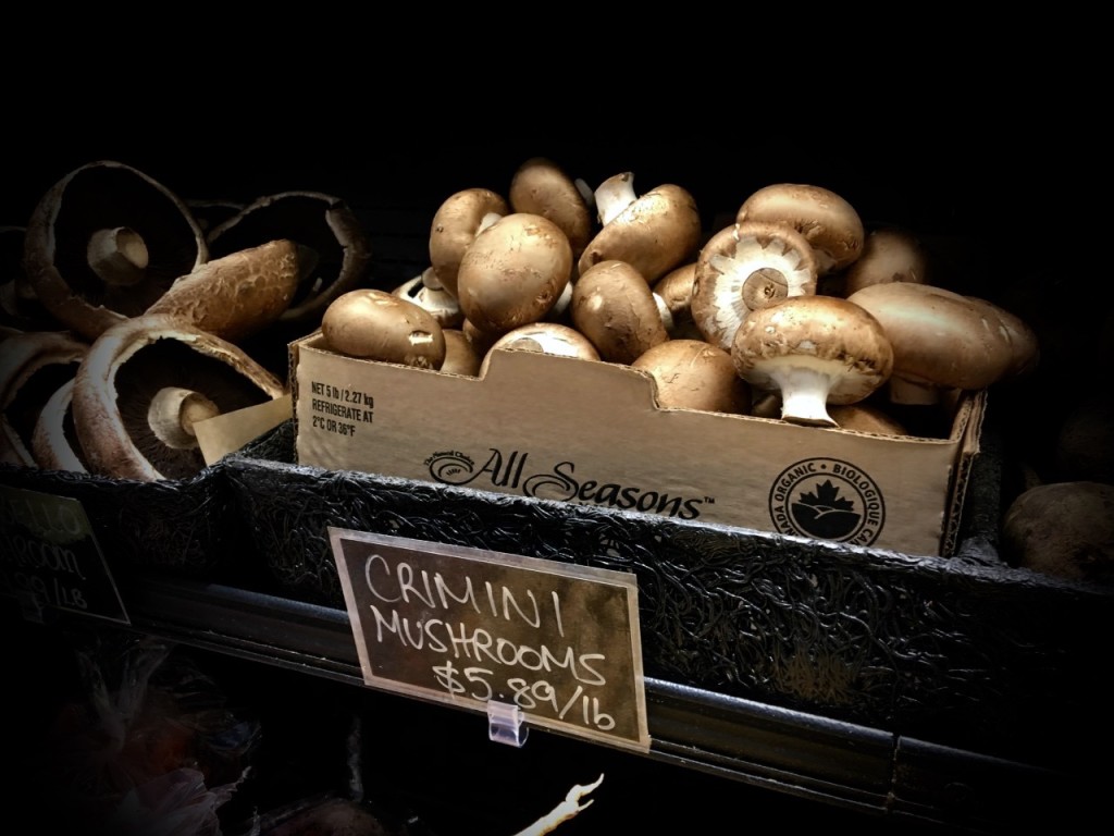 Crimini mushrooms