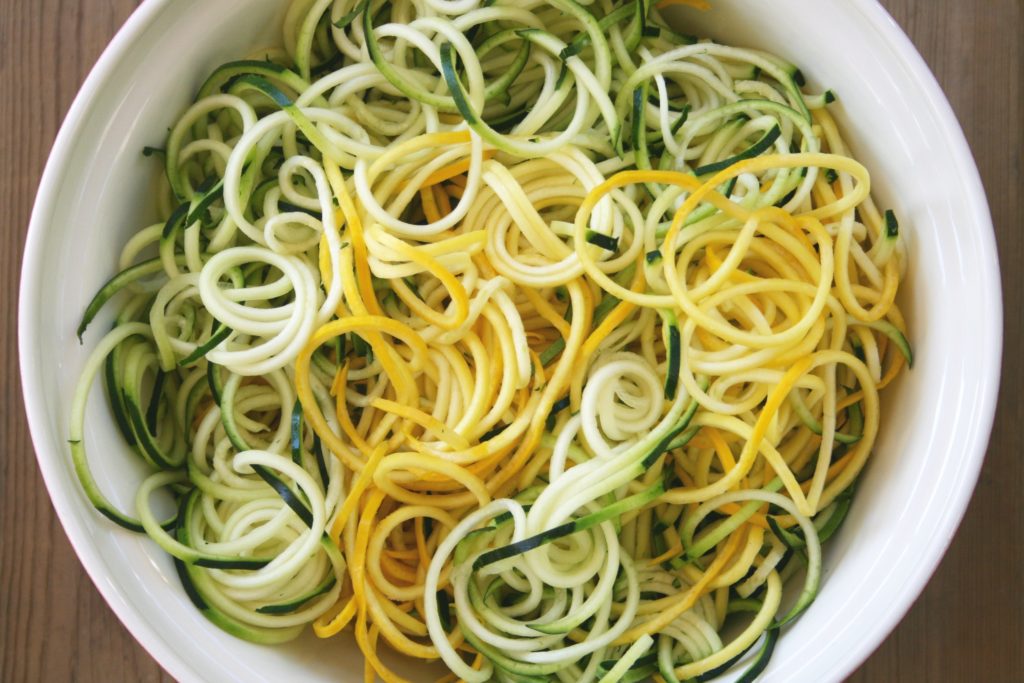 Meatballs and Zoodles