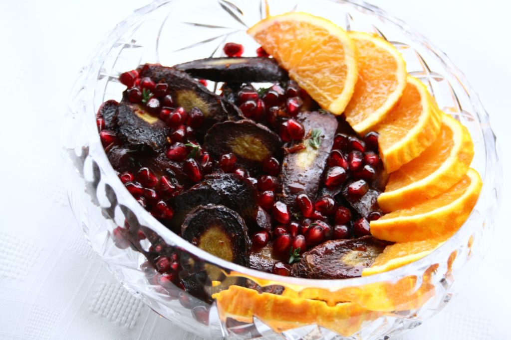 Sumac Thyme Orange Roasted Carrots