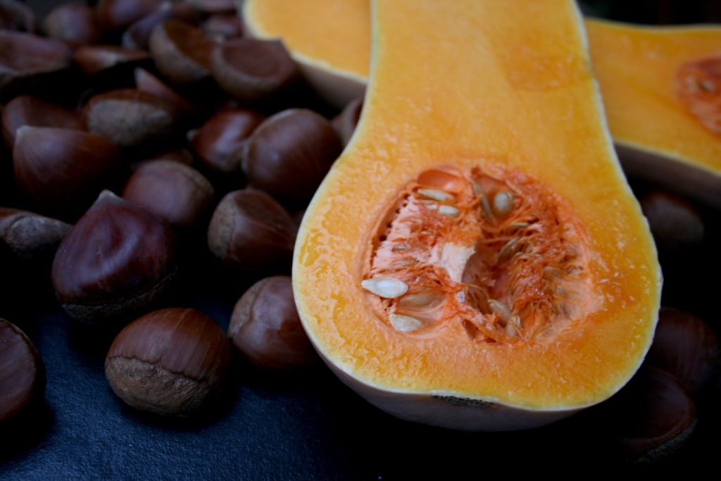 Butternut Squash and Chestnut Soup