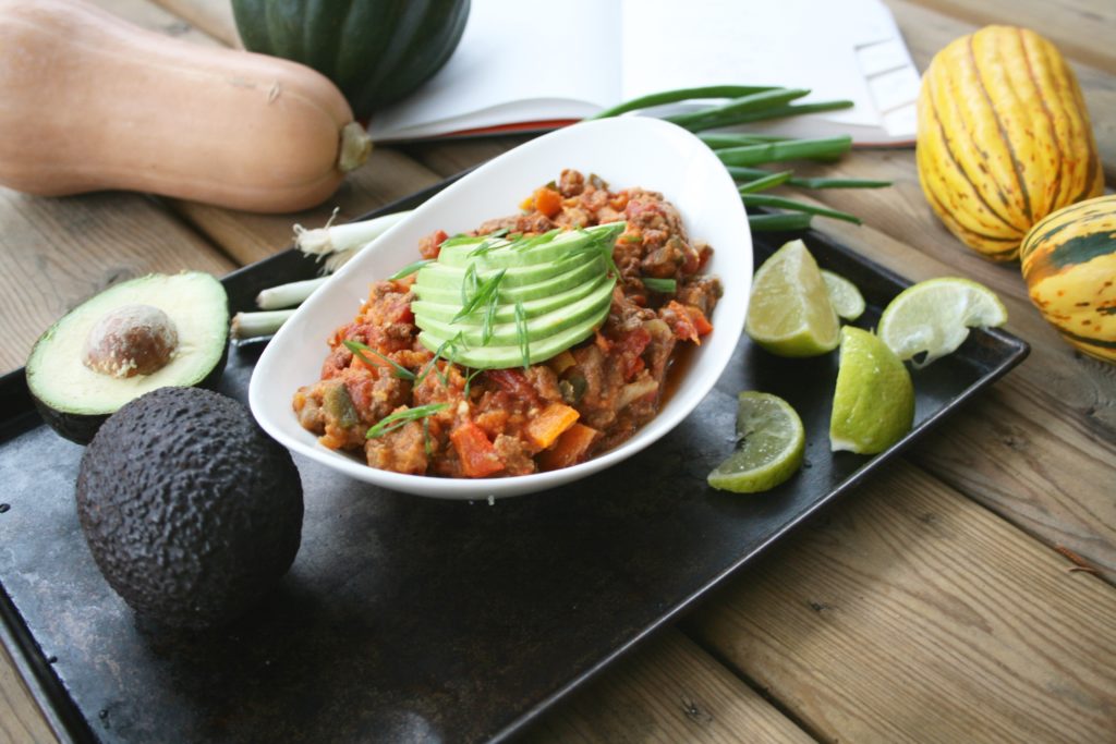Pumpkin Beef Chorizo Chili