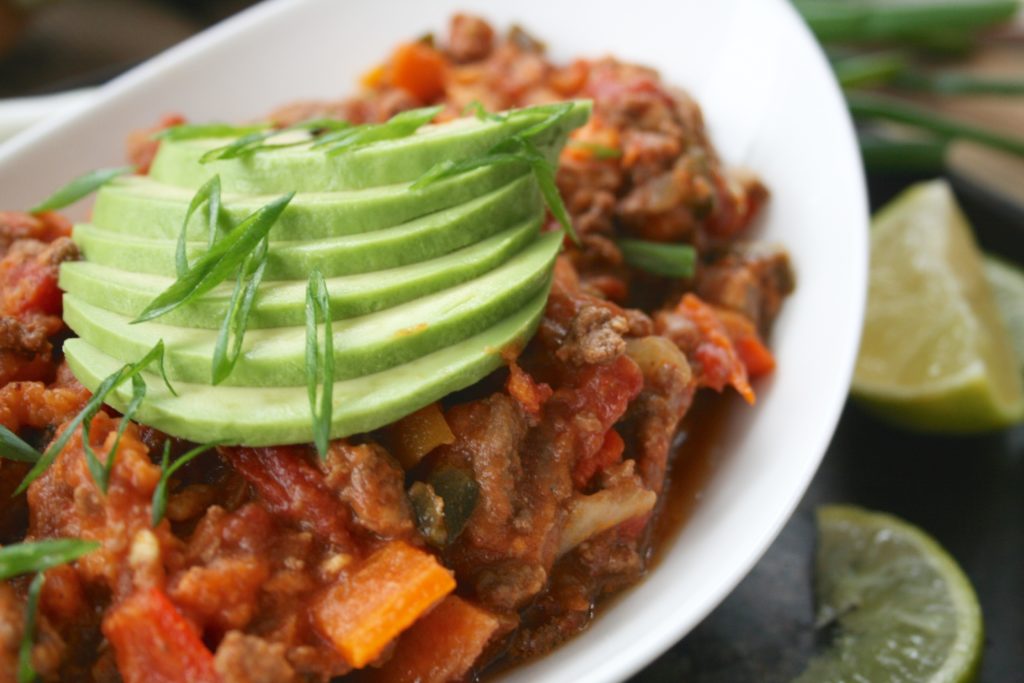 Pumpkin Beef Chorizo Chili