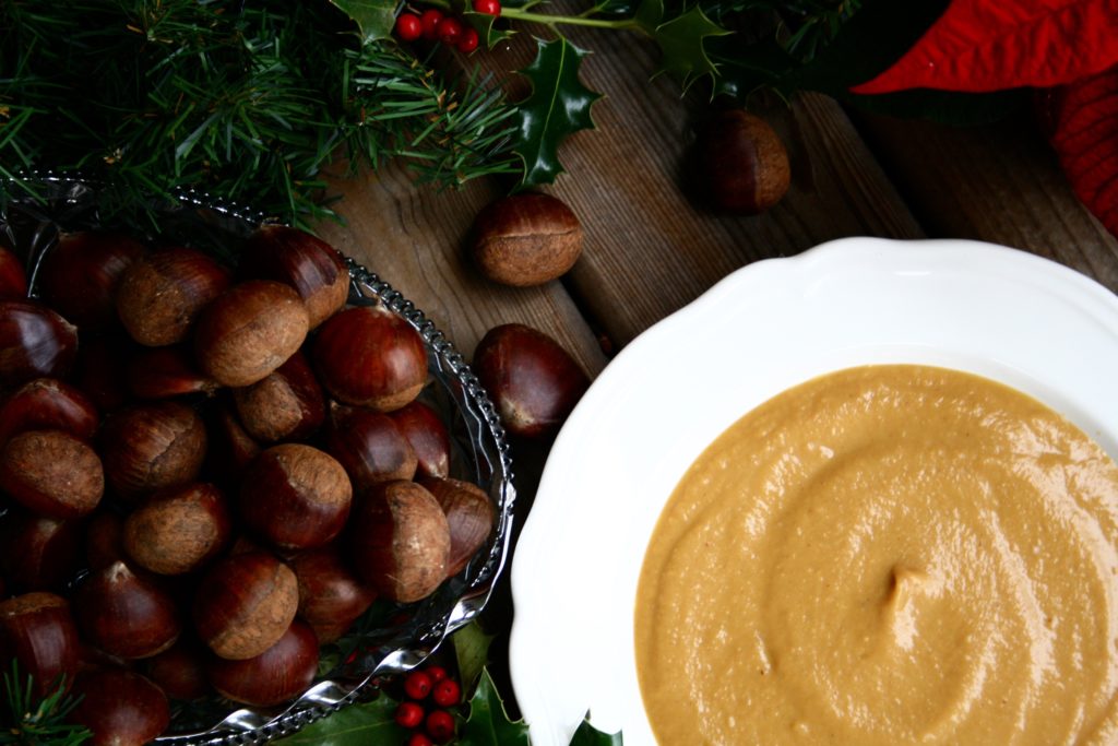 Butternut Squash and Chestnut Soup